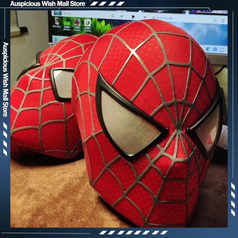 Model Kit Spiderman - Hot Toby Maguire Spiderman Mask With