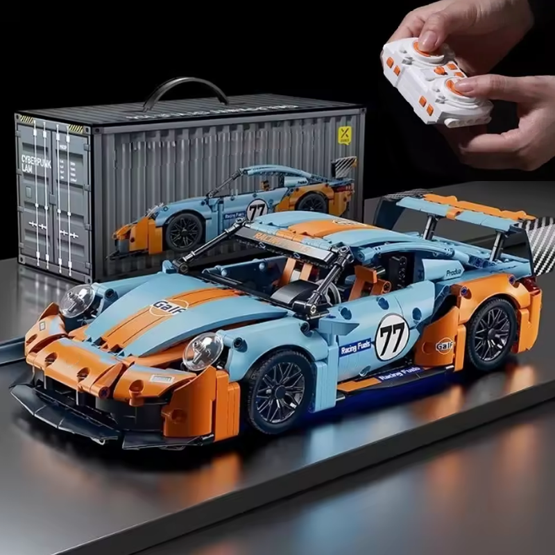 Model Kit Chemistry - 1:14 Building Blocks Car Set Construction