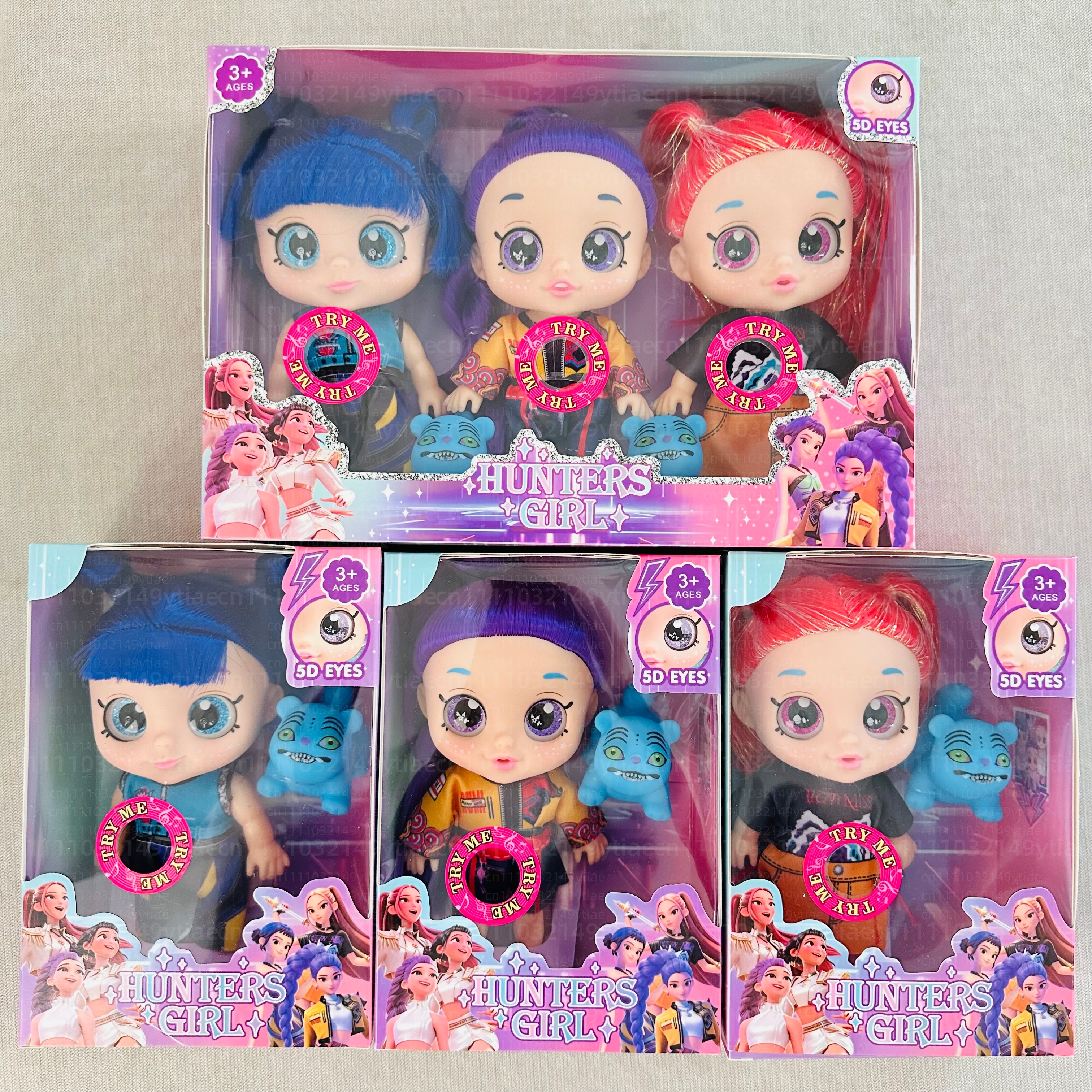 Model Kit Bandai - Anime Gilrs Lumi Mila Zoi K-pop
