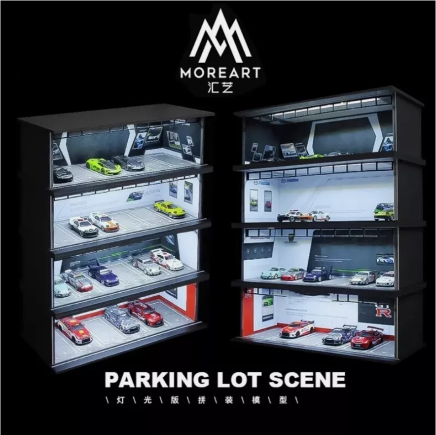 Model Kit Lamborghini - MoreArt&TimeMicro 1:64 HKS Yokohama RocketBunny Assemble