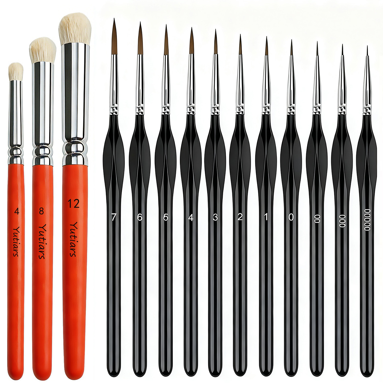 Model Kit Warhammer - 3/11/14Pcs Fine Micro Detail Paint Brushes
