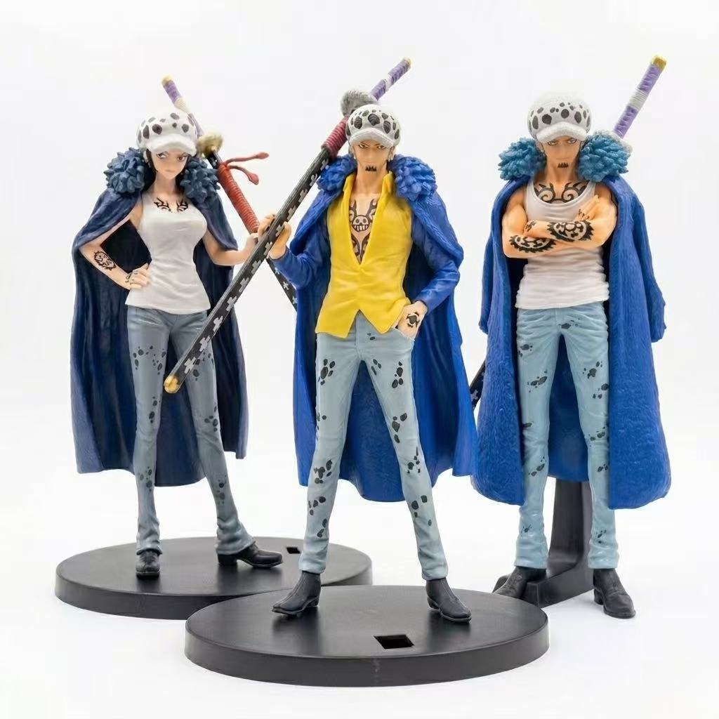 Model Kit Judge - Anime One Piece Luffy Law Figurine