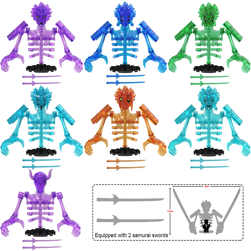 Model Kit Chemistry - Anime Action Figure Building Blocks Set