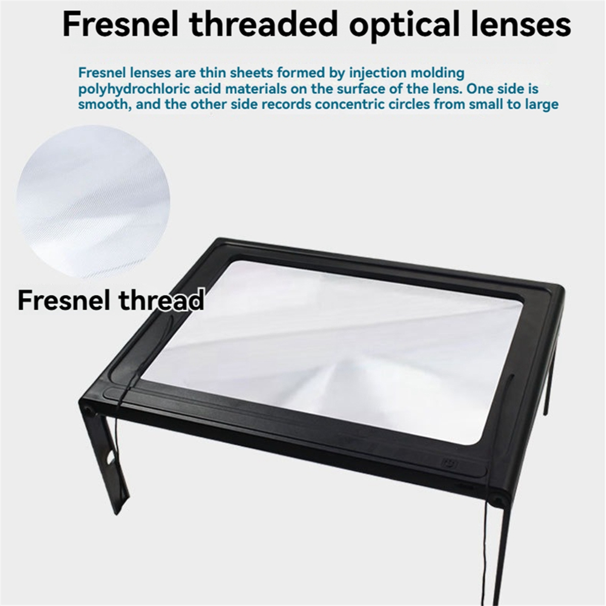 ABNJ Reading Magnifier 3X Larg - Magnifier With Light recension och pris
