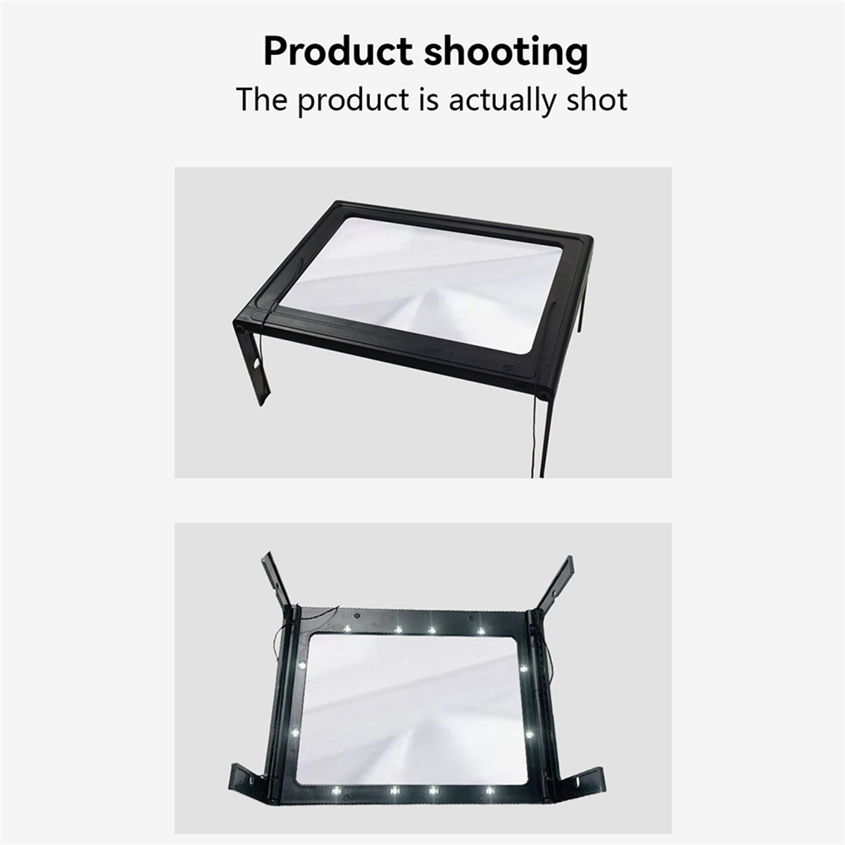 ABNJ Reading Magnifier 3X Larg - Magnifier With Light recension och pris