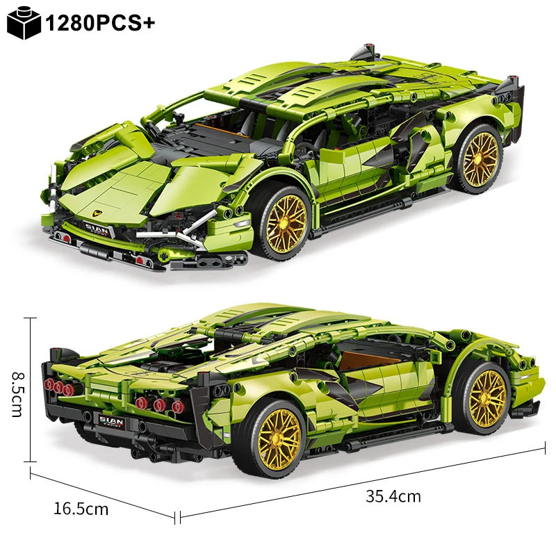 Technical Super Speed Sports C - Model Kit Lamborghini recension och pris