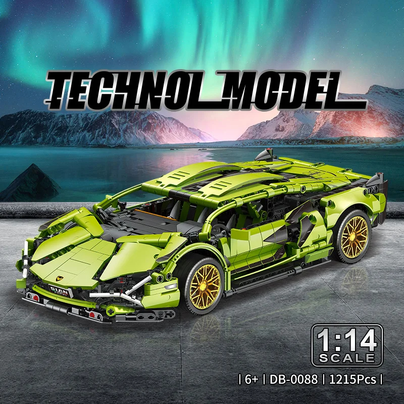 Technical Super Speed Sports C - Model Kit Lamborghini recension och pris