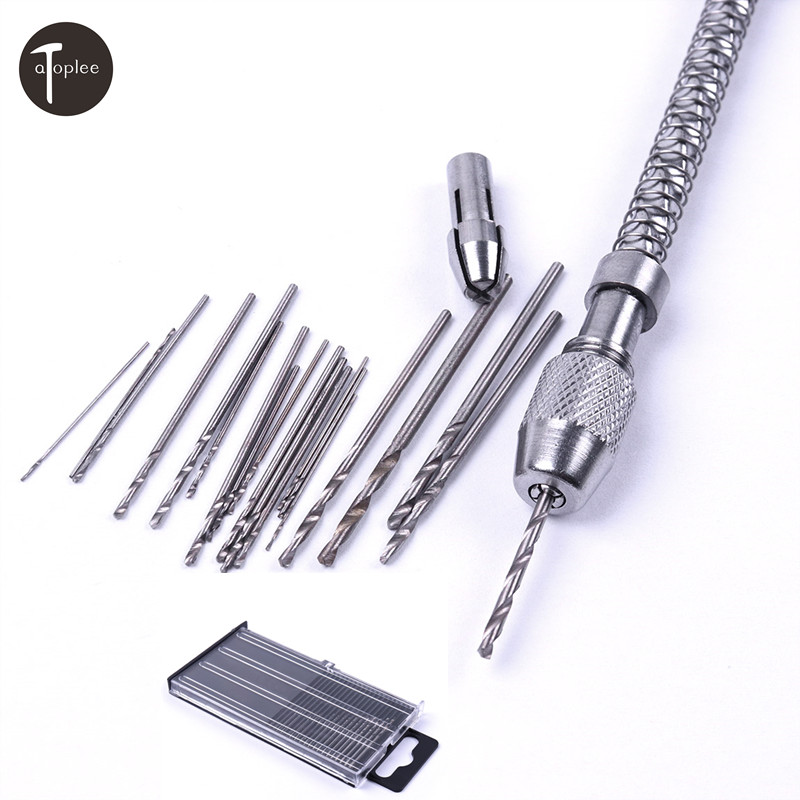 40PCS 0.3-1.6mm Twist Drill Bi - Pin Vice Micro recension och pris