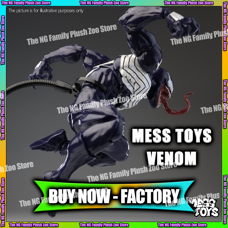 NEW Venom Mess Toys Lethal Nei - Model Kit Spiderman recension och pris