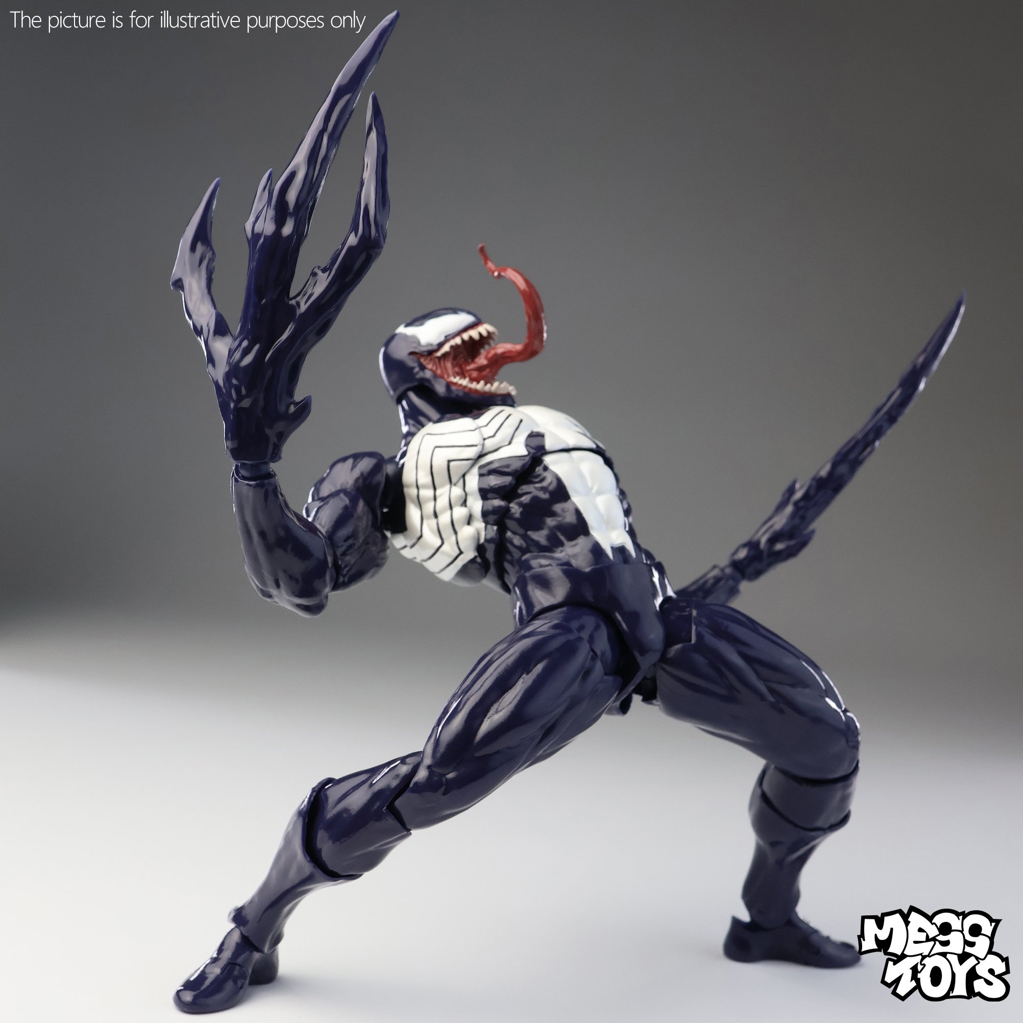 NEW Venom Mess Toys Lethal Nei - Model Kit Spiderman recension och pris