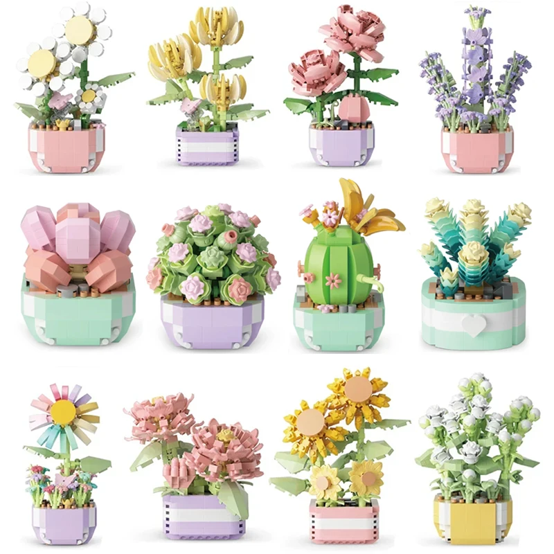 Flower Succulents Building Blo - Model Kit Chemistry recension och pris