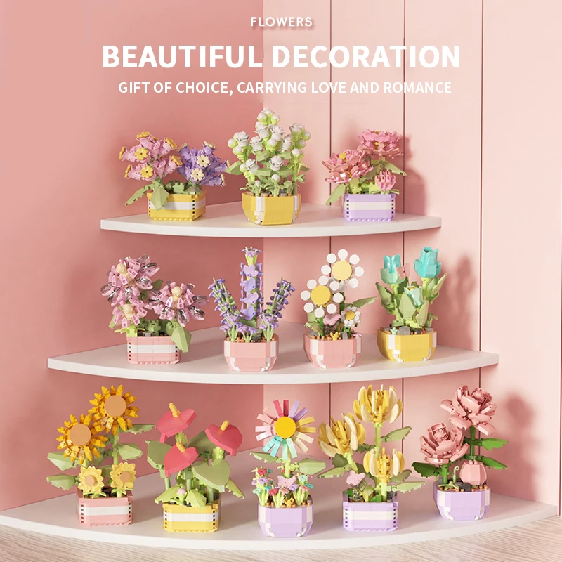 Flower Succulents Building Blo - Model Kit Chemistry recension och pris