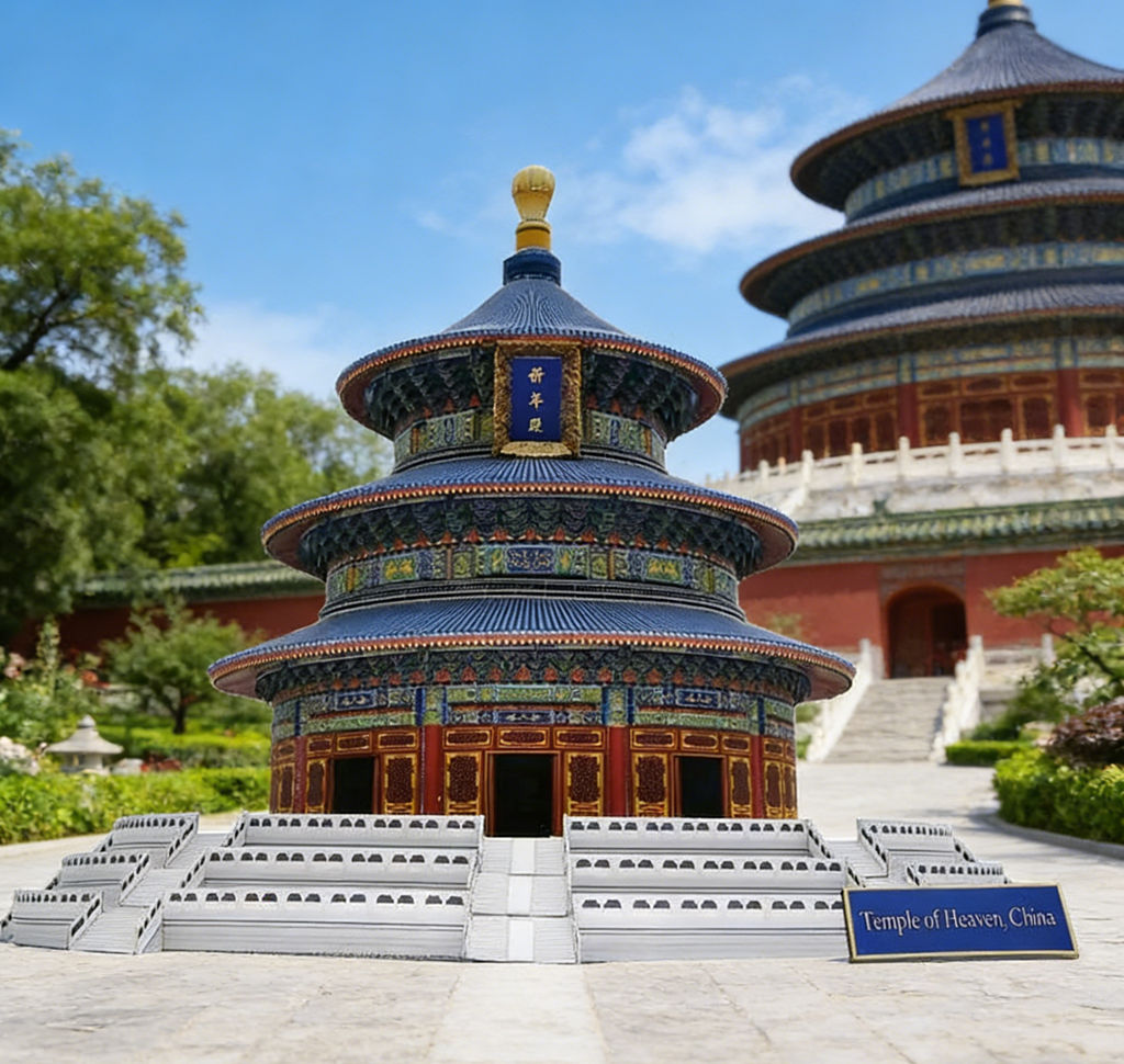 3D Paper Model Kit of Temple o - Model Kit China recension och pris