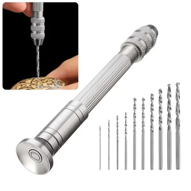 0.8-3.0mm Mini Hand Drill Set  - Pin Vice Micro recension och pris