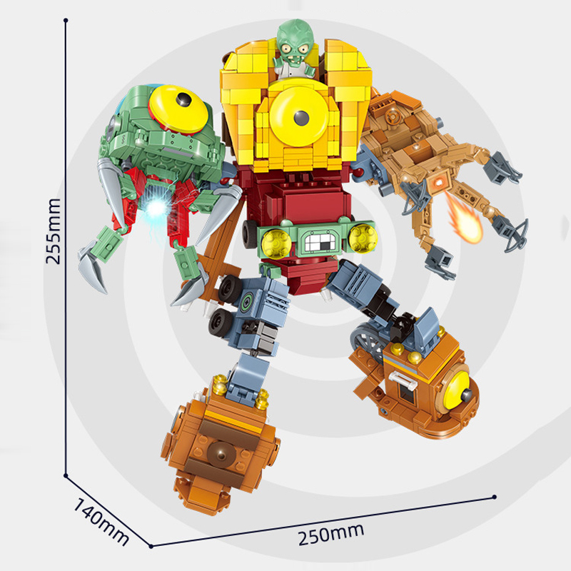 Plants vs. Zombies Battle of t - Model Kit Vs Lego recension och pris