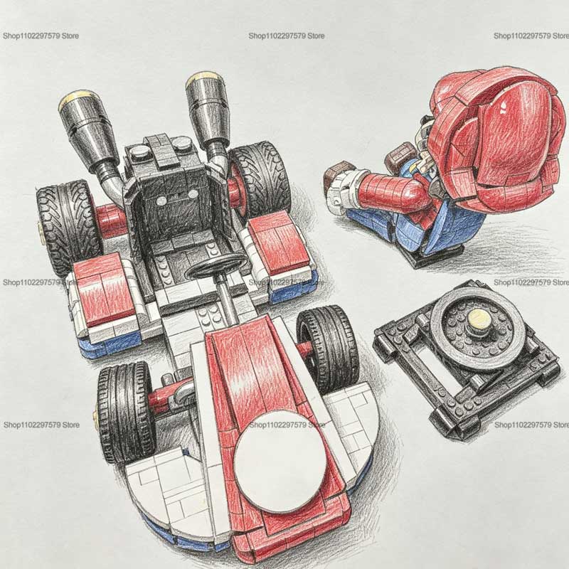 2026 New Race Car Building Blo - Model Kit Chemistry recension och pris