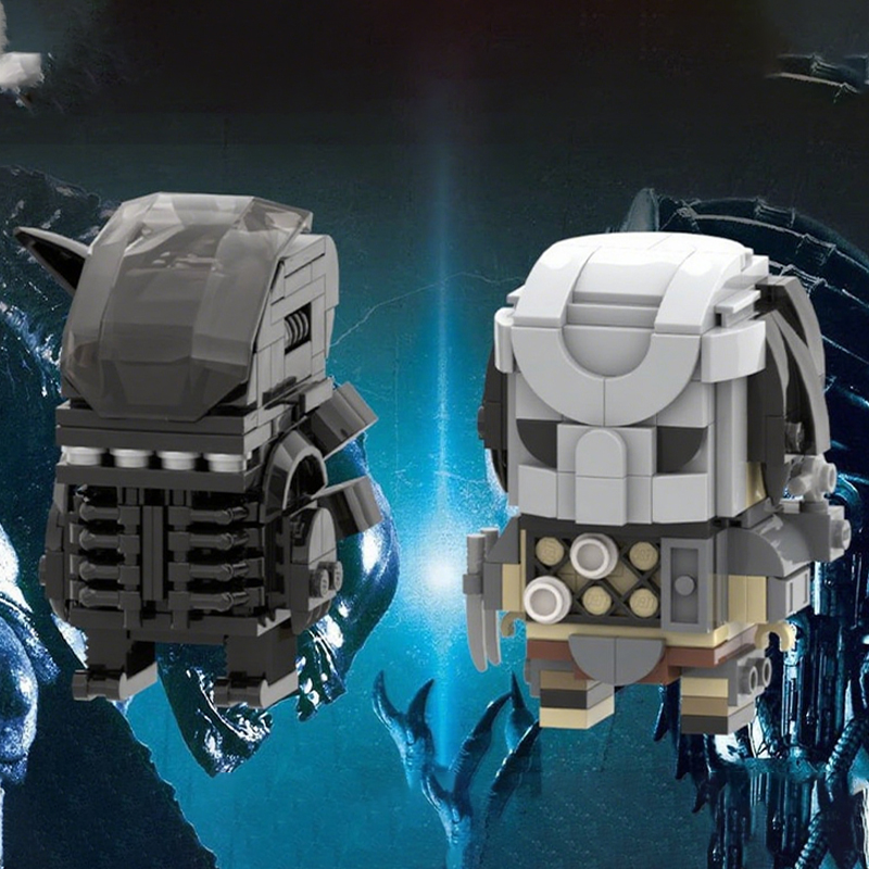 322pcs MOC Predator Vs Alien B - Model Kit Vs Lego recension och pris