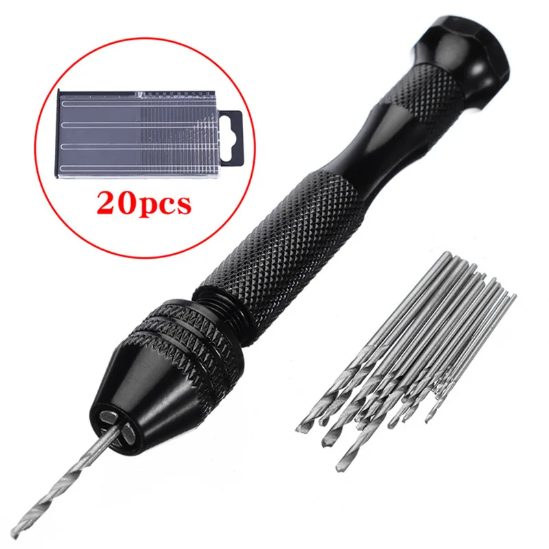 Mini Twist Drill Bits Hand Dri - Pin Vice Micro recension och pris