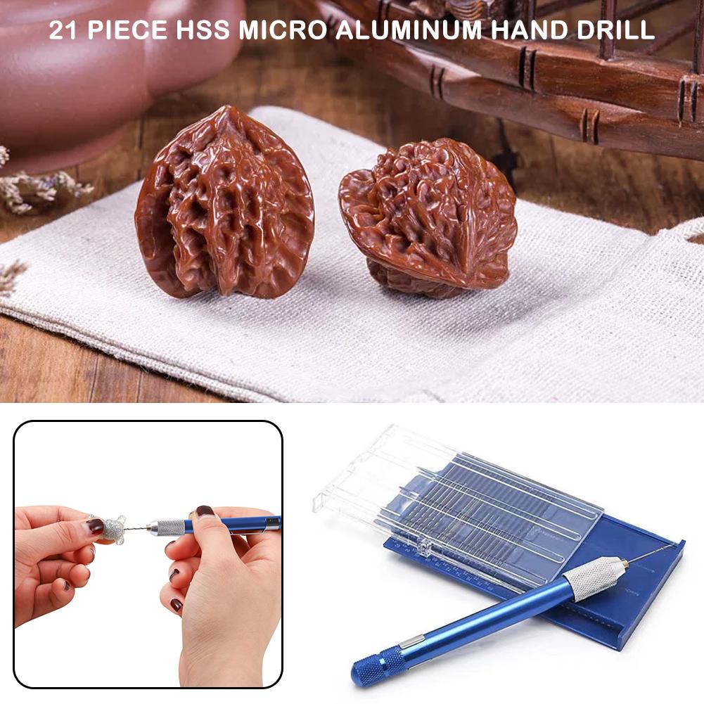 Mini Micro Drill Bit Set, HSS  - Pin Vice Micro recension och pris
