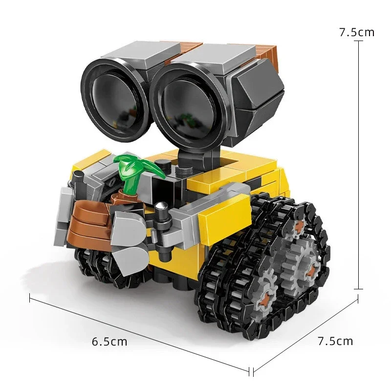 -Classic Movie Mini Robot Wall - Model Kit Wall E recension och pris
