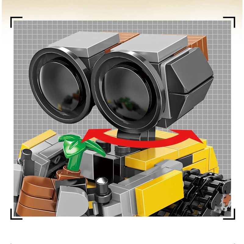 -Classic Movie Mini Robot Wall - Model Kit Wall E recension och pris