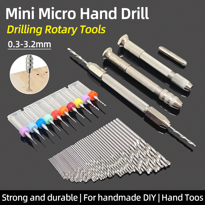 Mini Micro 0.3-3.2mm Double Ha - Pin Vice Micro recension och pris