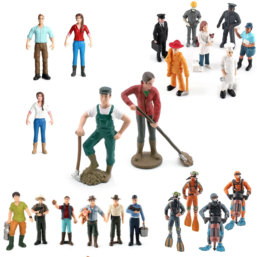 Blue Collar Female Farmer Dive - Model Kit Judge recension och pris