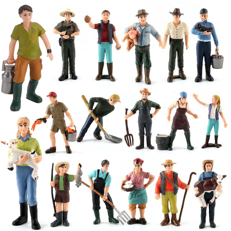 Blue Collar Female Farmer Dive - Model Kit Judge recension och pris