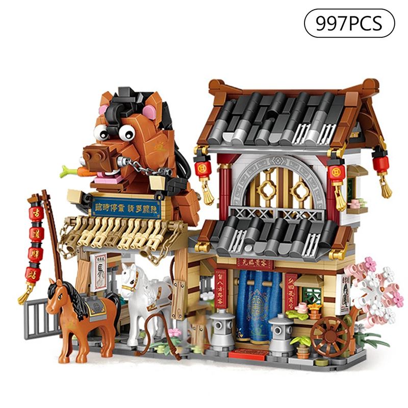 Loz Street View Series Buildin - Model Kit Kshatriya recension och pris