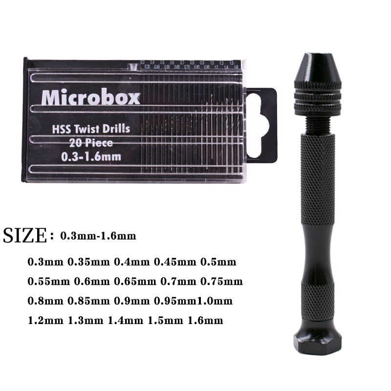 Micro Mini Pin Vise Hand Drill - Pin Vice Micro recension och pris