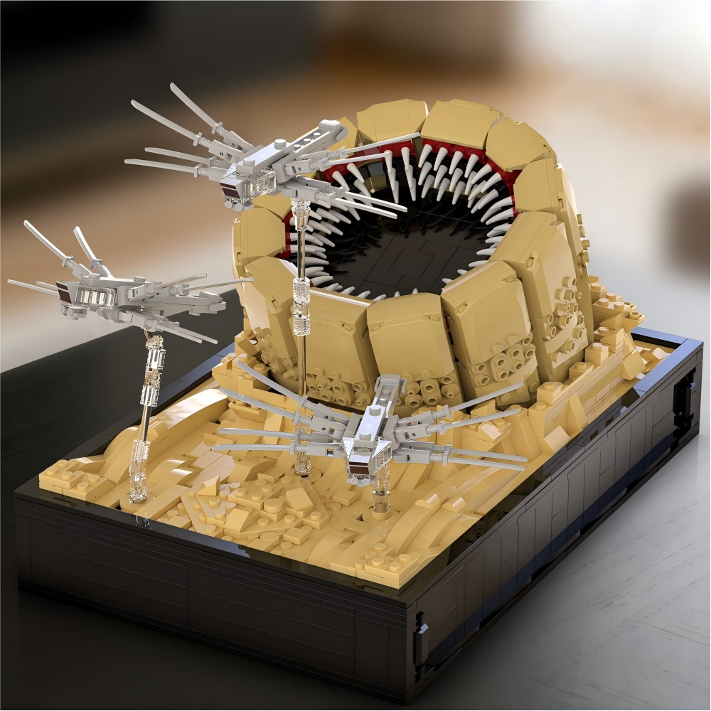 1488PCS Sandworm Attack Buildi - Model Kit Vs Lego recension och pris