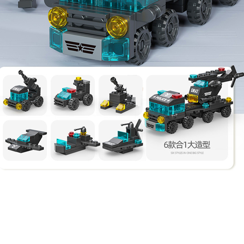 6in1 NEW Special Police Tow Tr - Model Kit Lamborghini recension och pris
