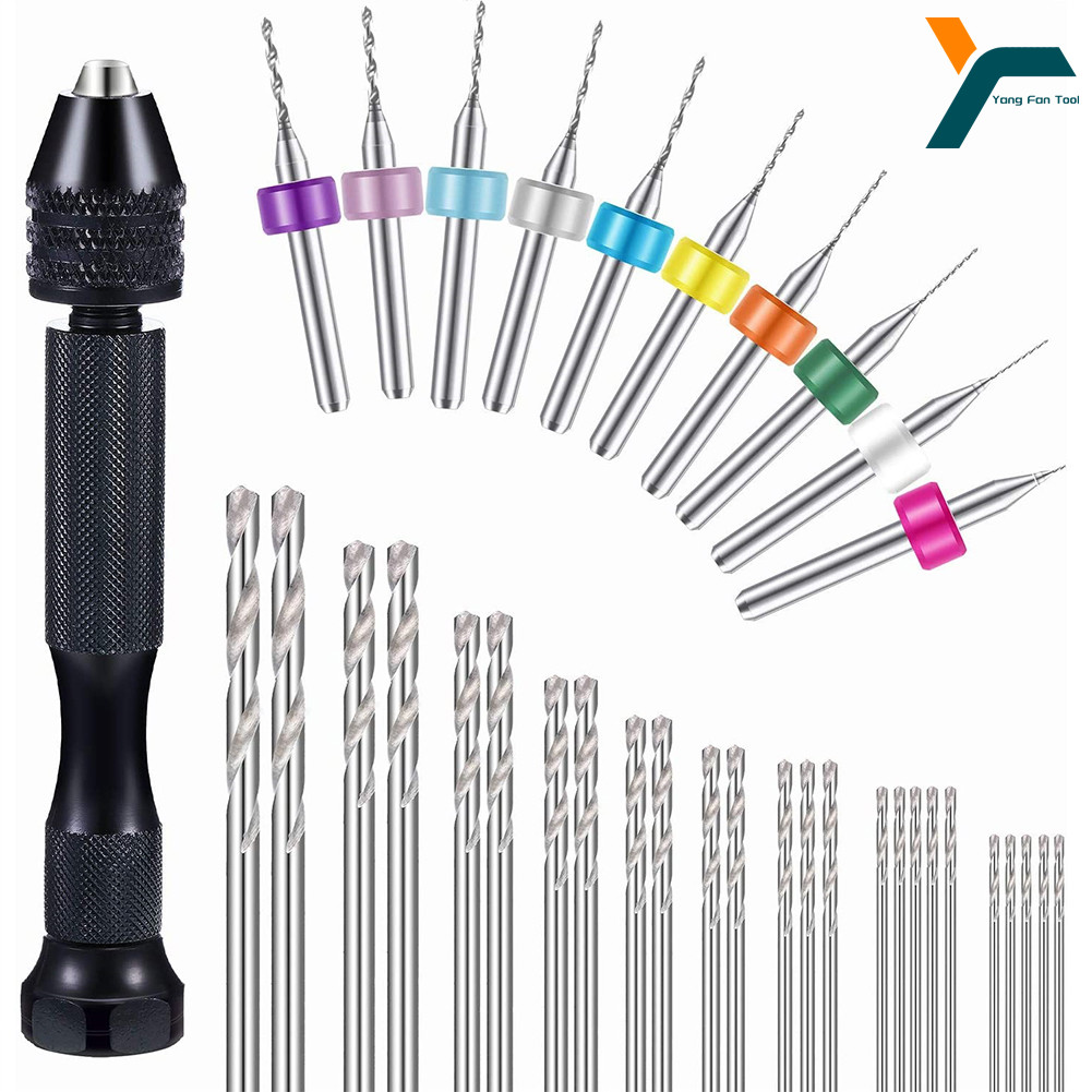 36Pcs Micro Hand Drill Bits Se - Pin Vice Micro recension och pris