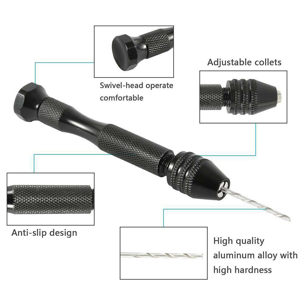 36Pcs Micro Hand Drill Bits Se - Pin Vice Micro recension och pris