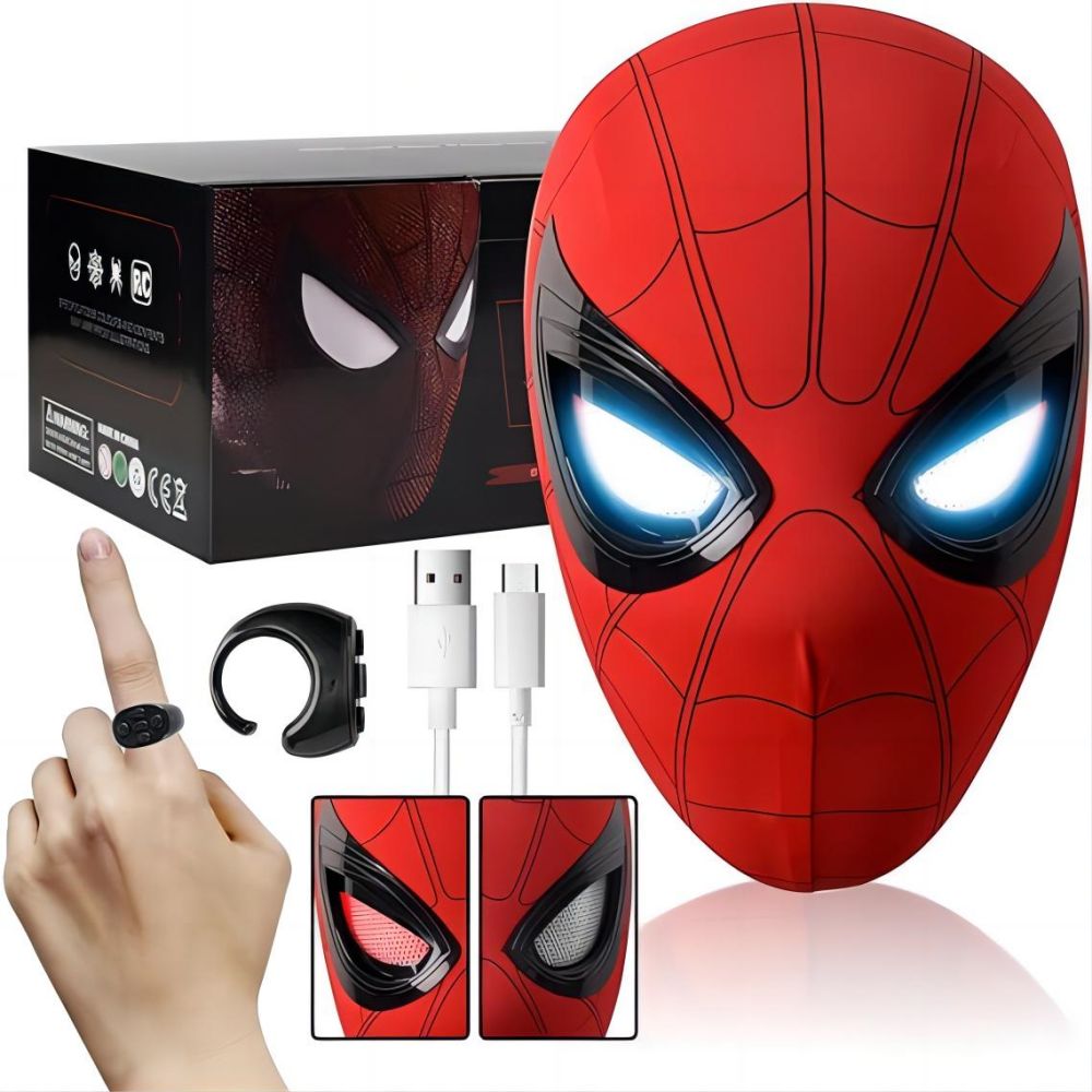Movie Spidey Mask Eyes Glowing - Model Kit Spiderman recension och pris