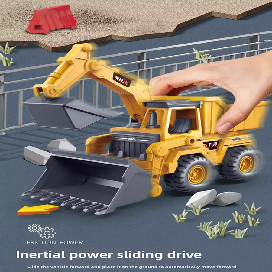 1pcs Excavator Truck Model Toy - Model Kit Excavator recension och pris