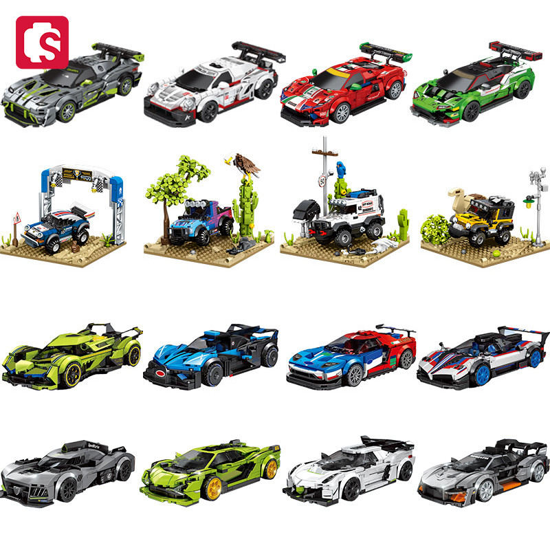 SEMBO Sports Car Building Bloc - Model Kit Lamborghini recension och pris