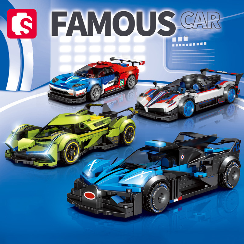 SEMBO Sports Car Building Bloc - Model Kit Lamborghini recension och pris