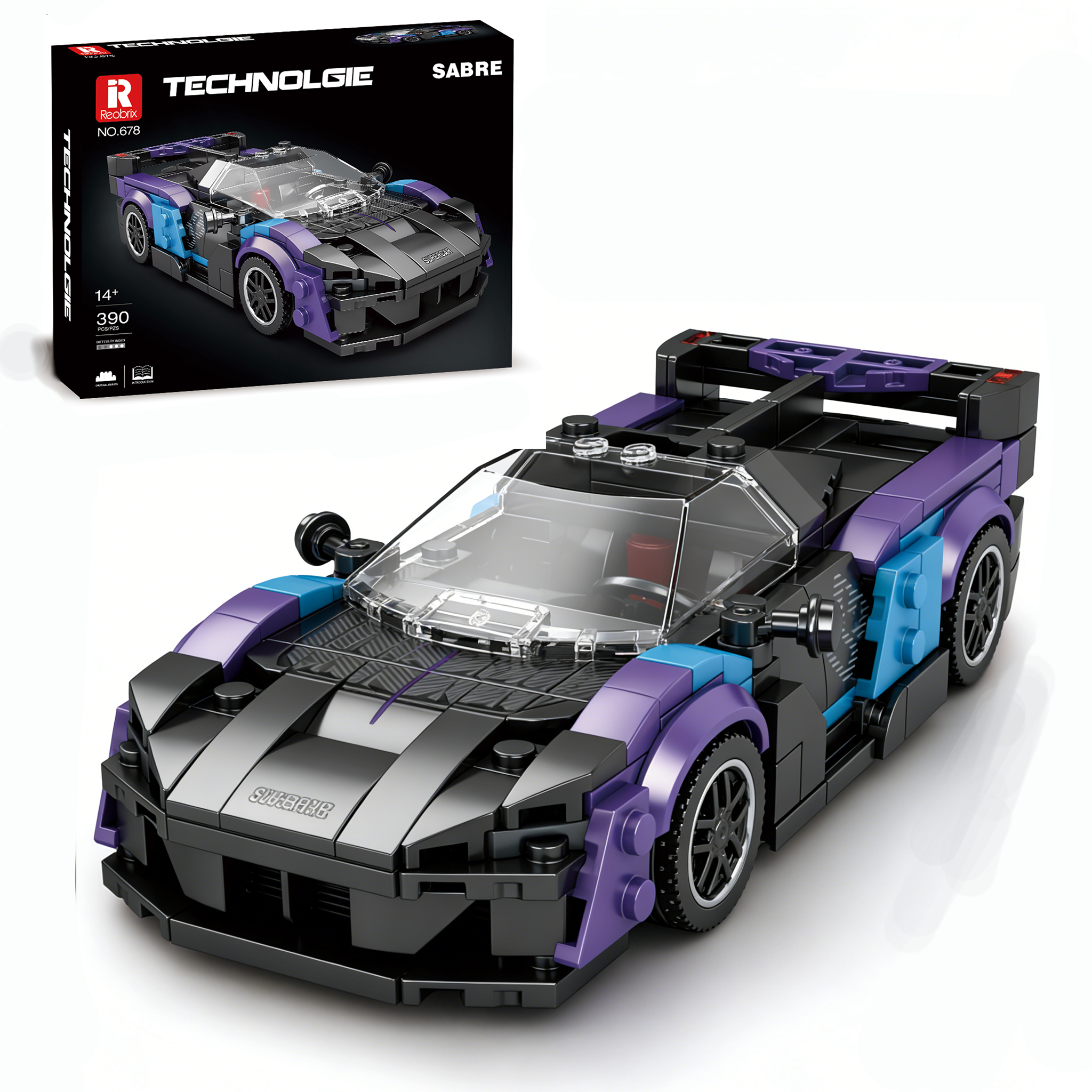 Reobrix SABRE Supercar Buildin - Model Kit Chemistry recension och pris