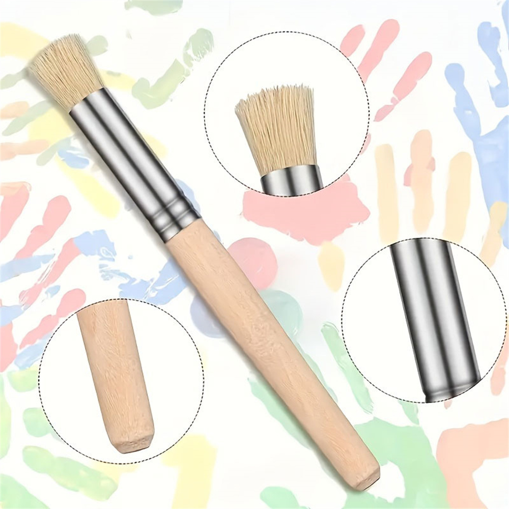 6/12/18pcs Stencil Paint Brush - Model Kit Acrylic Paint recension och pris