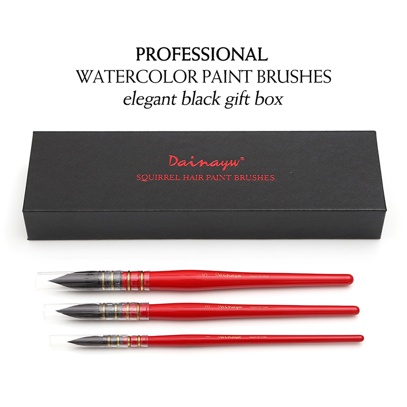 Dainayw 3 Brushes Round Squirr - Model Kit Acrylic Paint recension och pris