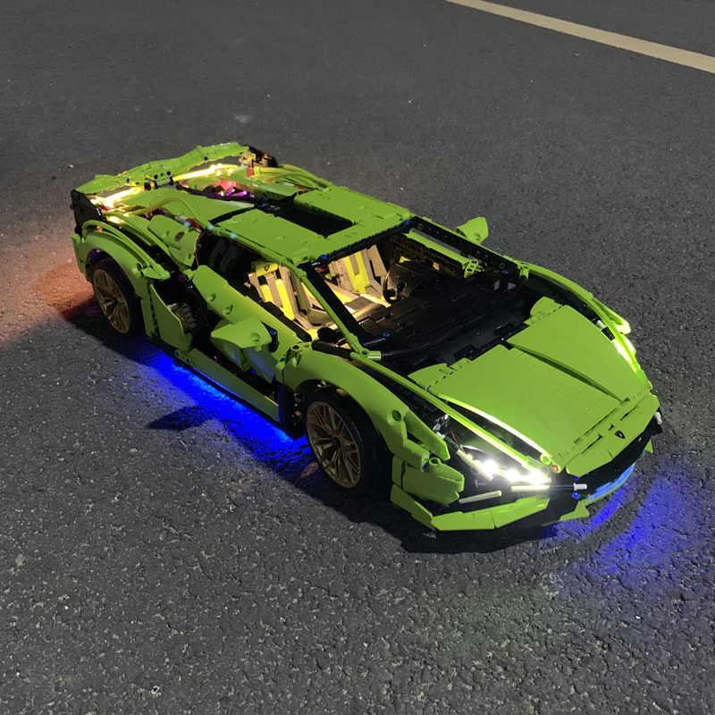 APP RC LED Light set for Lambo - Model Kit Lamborghini recension och pris