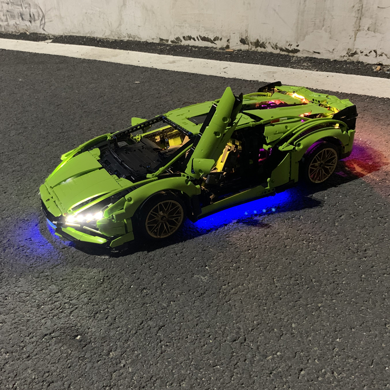 APP RC LED Light set for Lambo - Model Kit Lamborghini recension och pris