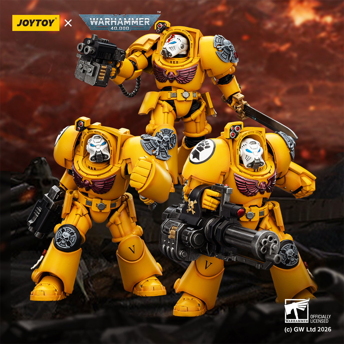 JOYTOY Warhammer 40k 1: 18 Imp - Model Kit Warhammer recension och pris