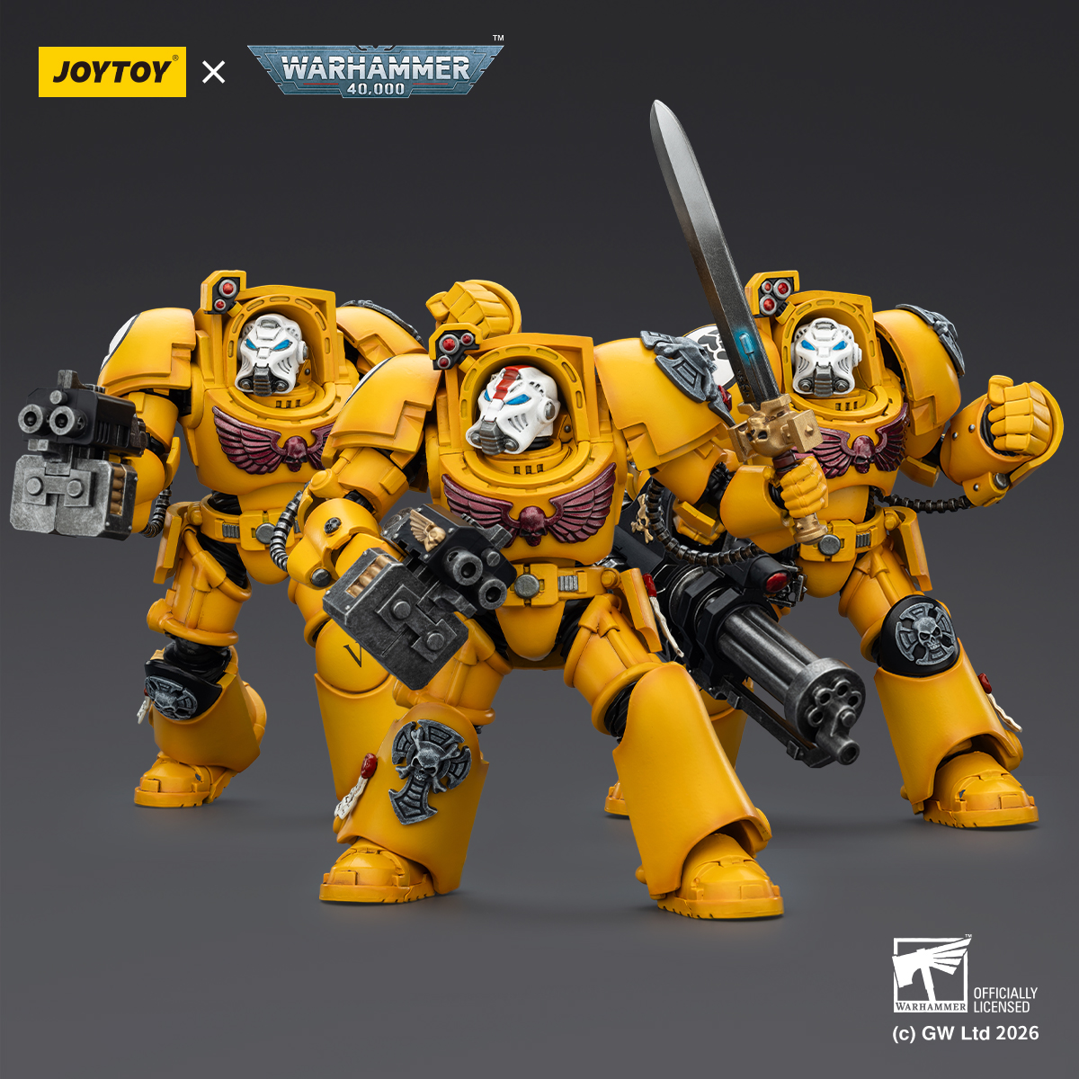 JOYTOY Warhammer 40k 1: 18 Imp - Model Kit Warhammer recension och pris