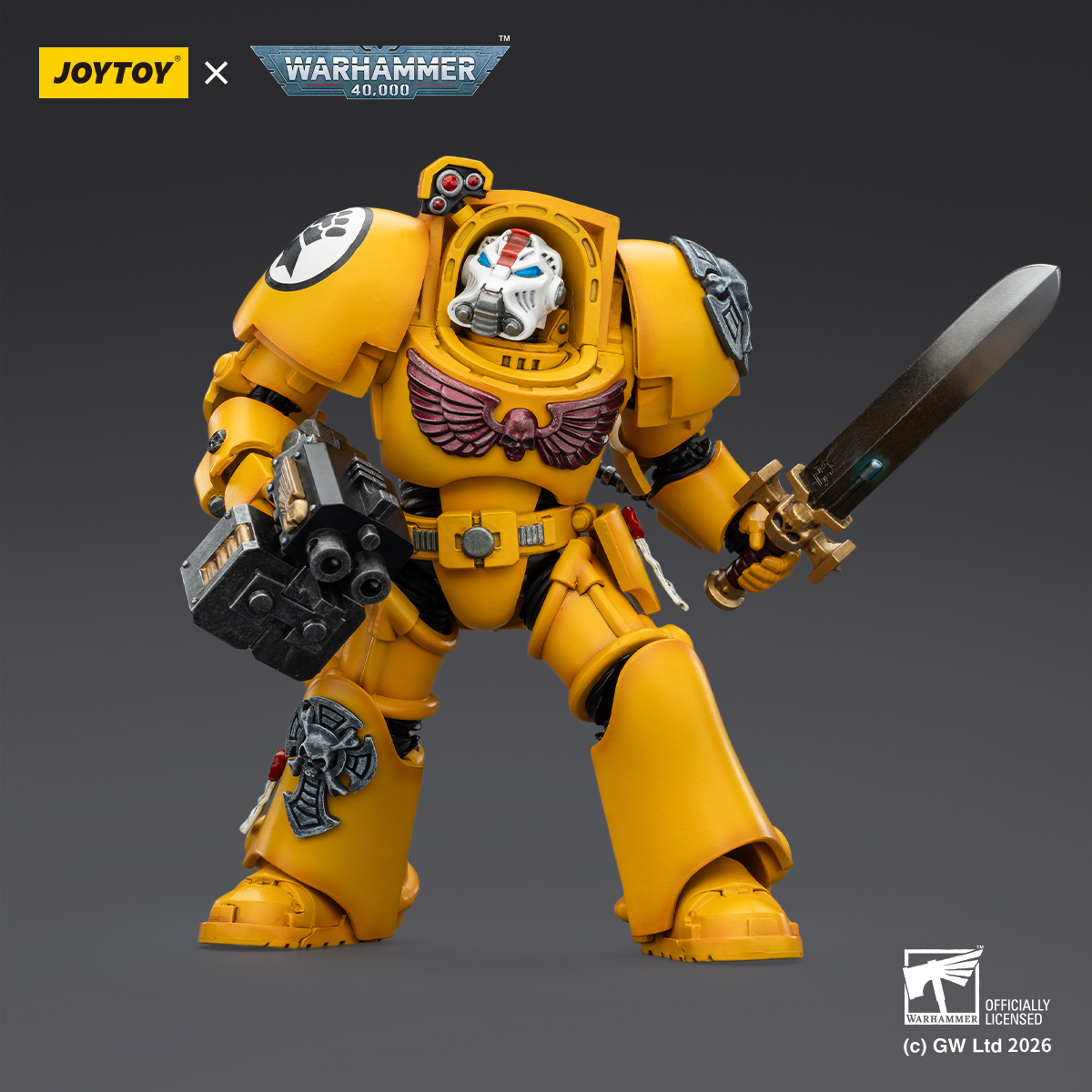 JOYTOY Warhammer 40k 1: 18 Imp - Model Kit Warhammer recension och pris