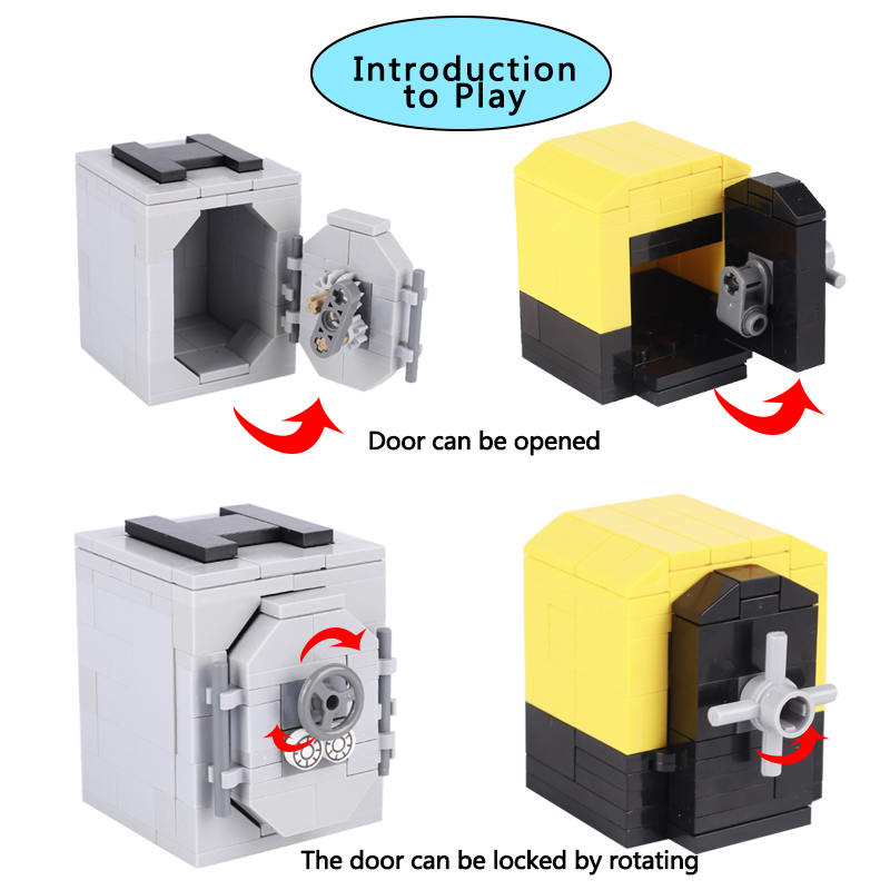 MOC Safe Deposit Box Model Bui - Model Kit Lamborghini recension och pris