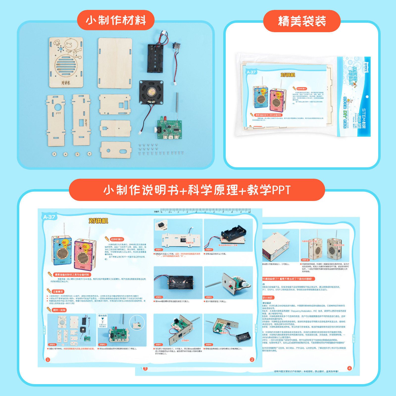 DIY Wireless Walkie-talkie Mod - Model Kit China recension och pris