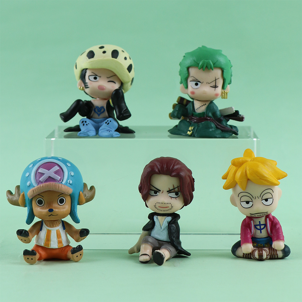 10PCS One Piece Figures Set Lu - Model Kit Judge recension och pris