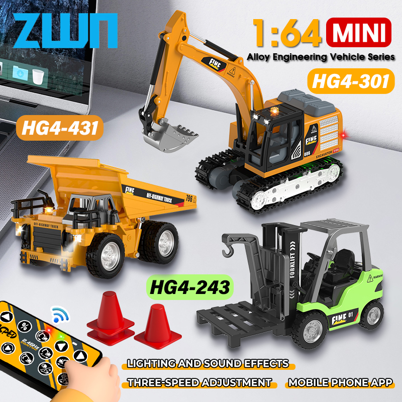 ZWN Remote Control Excavator D - Model Kit Excavator recension och pris